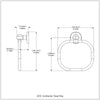 Continental Towel Ring