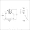 Continental Collection 2 Post Toilet Tissue Holder
