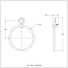 Venus Towel Ring