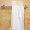 Satellite Orbit Two Collection Towel Bar with Smooth Accents
