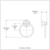 Mercury Towel Ring