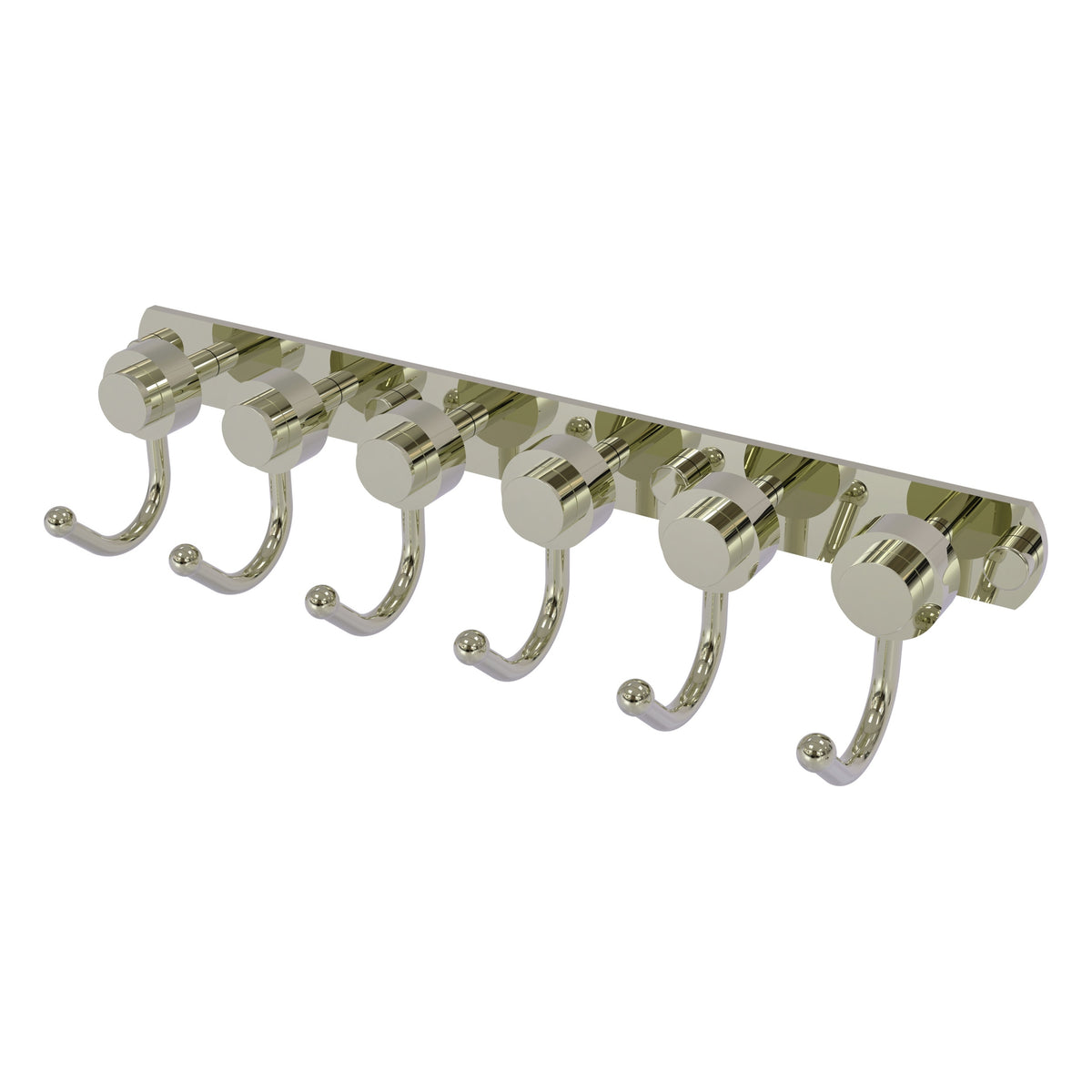 Mercury Collection 6 Position Tie and Belt Rack with Dotted Accent