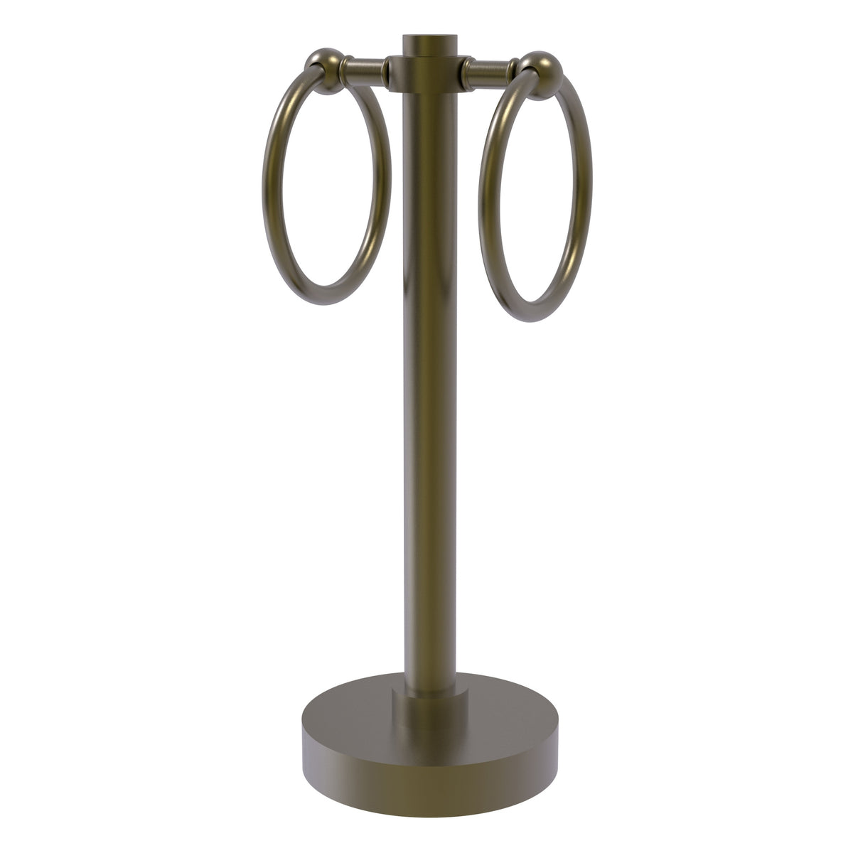 Vanity Top 2 Towel Ring Guest Towel Valet