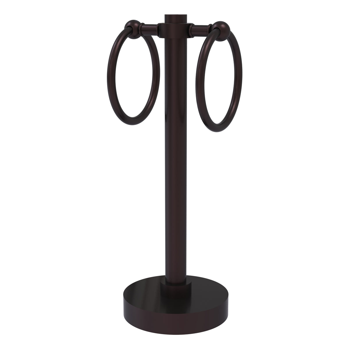 Vanity Top 2 Towel Ring Guest Towel Valet