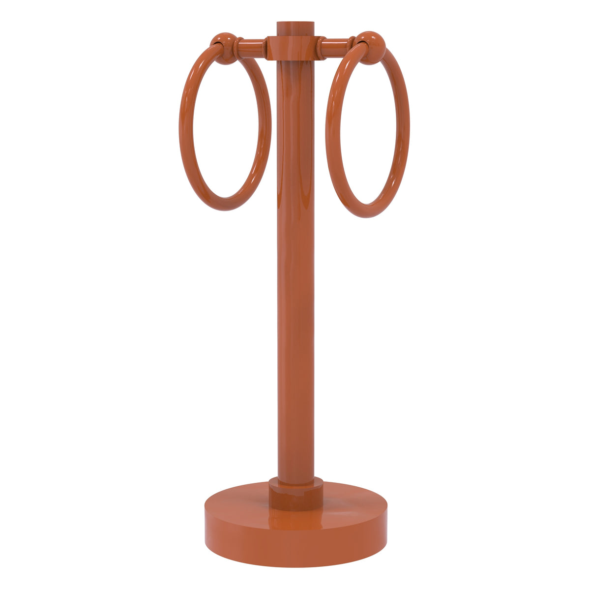 Vanity Top 2 Towel Ring Guest Towel Valet