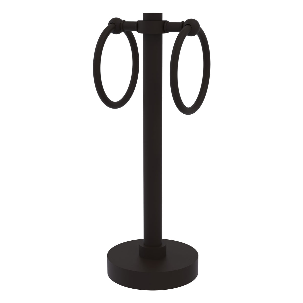 Vanity Top 2 Towel Ring Guest Towel Valet