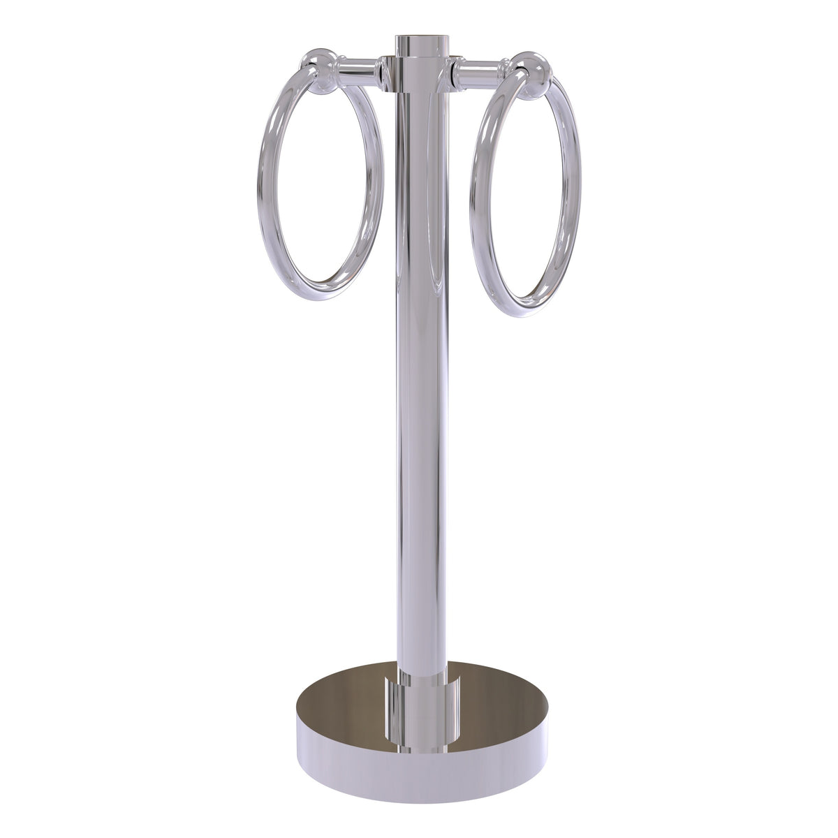 Vanity Top 2 Towel Ring Guest Towel Valet