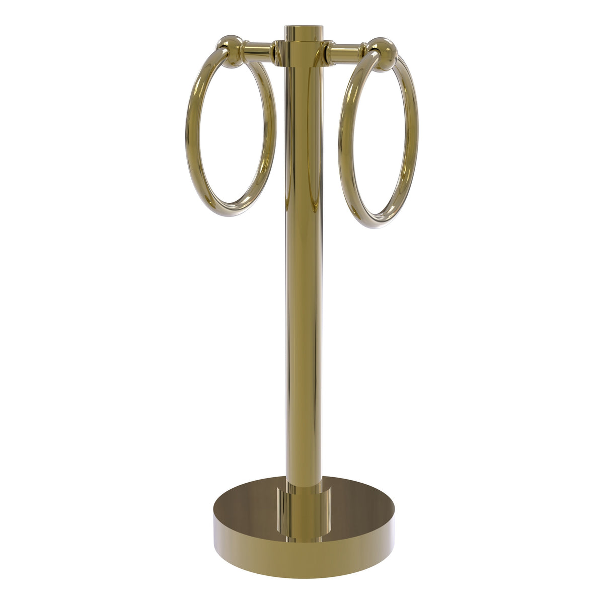 Vanity Top 2 Towel Ring Guest Towel Valet