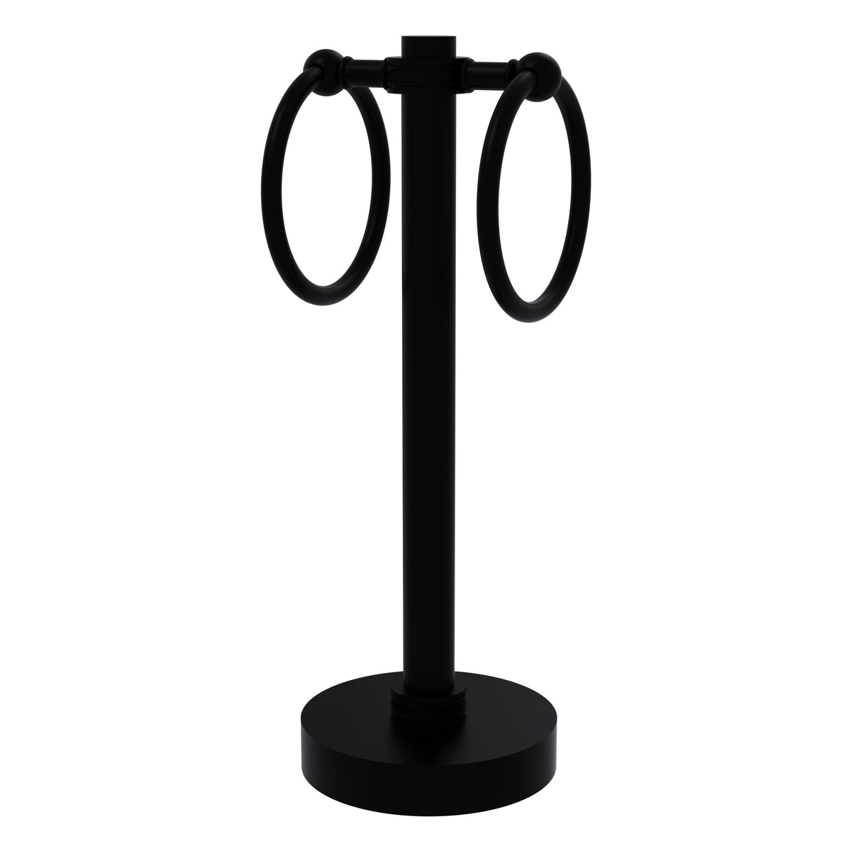 Vanity Top 2 Towel Ring Guest Towel Valet