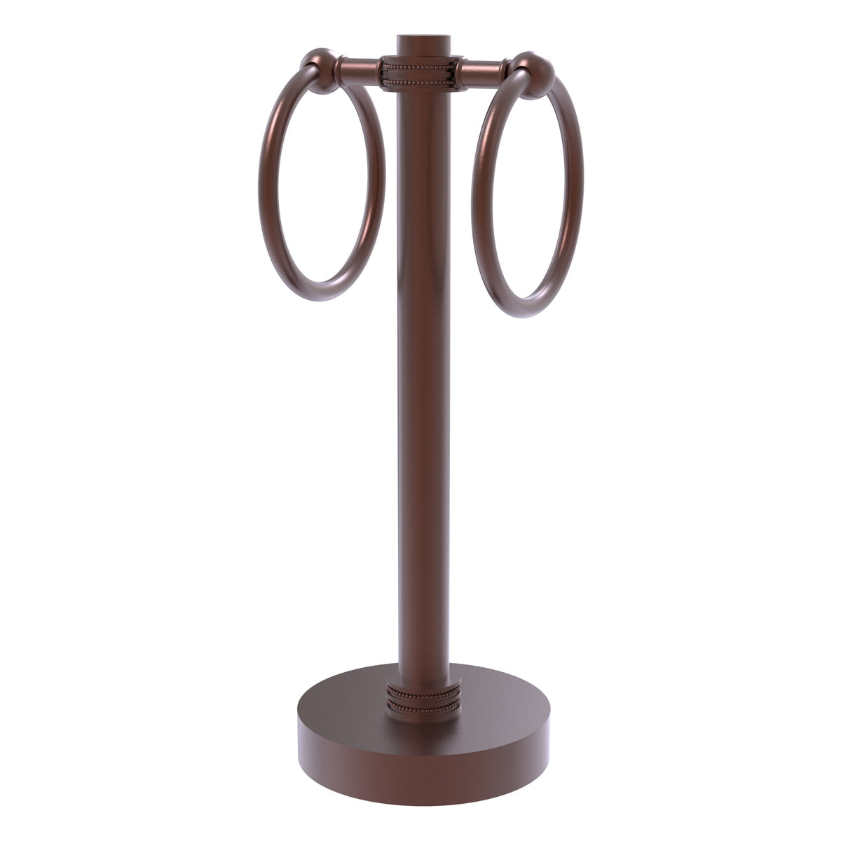 Vanity Top 2 Towel Ring Guest Towel Valet