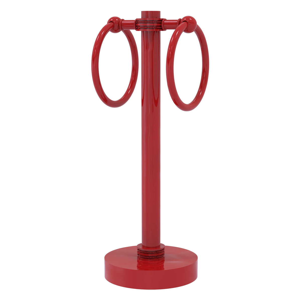 Vanity Top 2 Towel Ring Guest Towel Valet