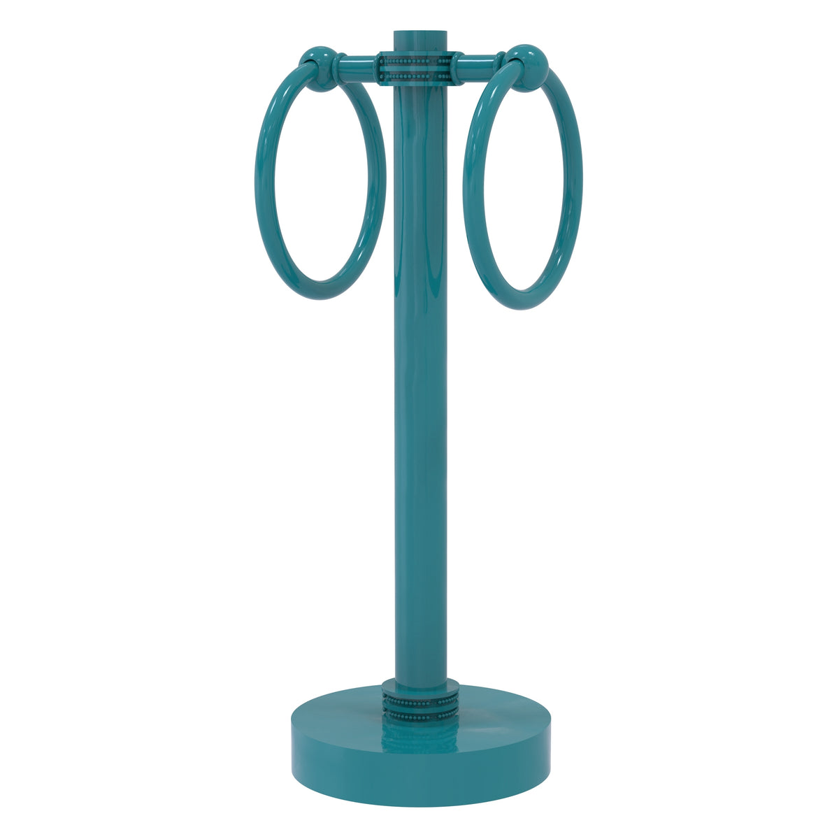 Vanity Top 2 Towel Ring Guest Towel Valet