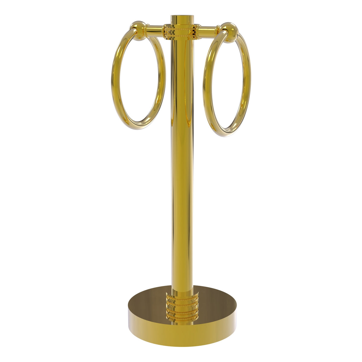 Vanity Top 2 Towel Ring Guest Towel Valet