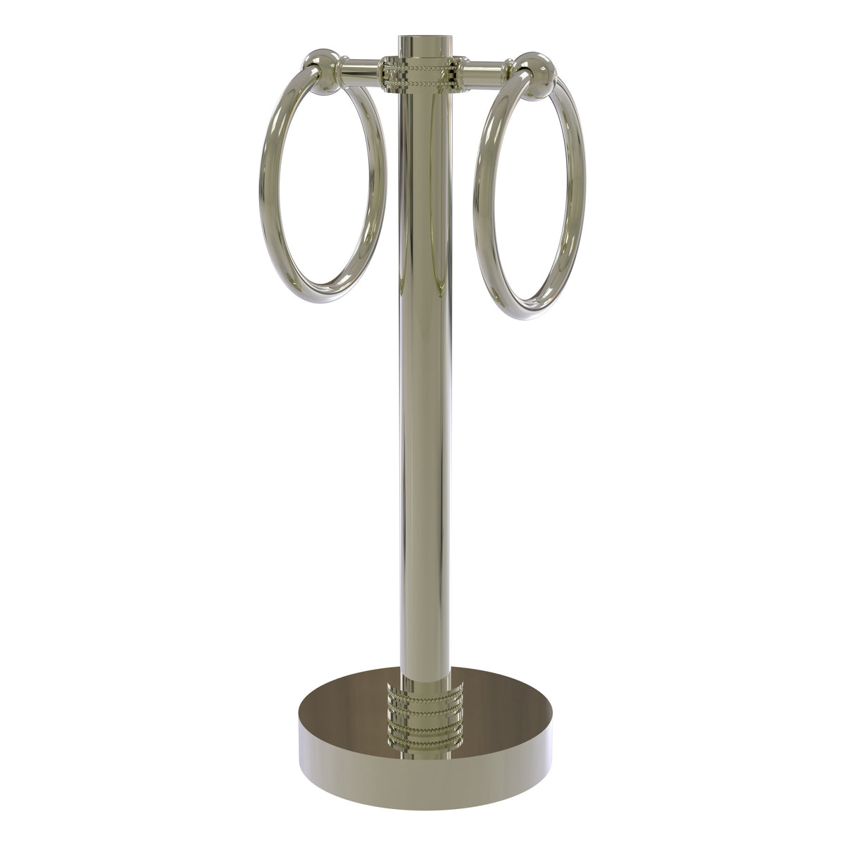 Vanity Top 2 Towel Ring Guest Towel Valet