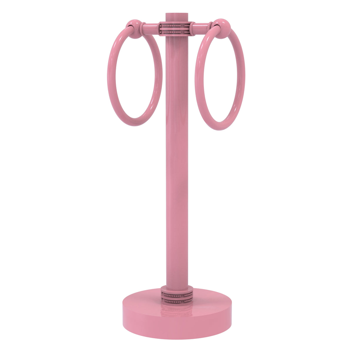 Vanity Top 2 Towel Ring Guest Towel Valet