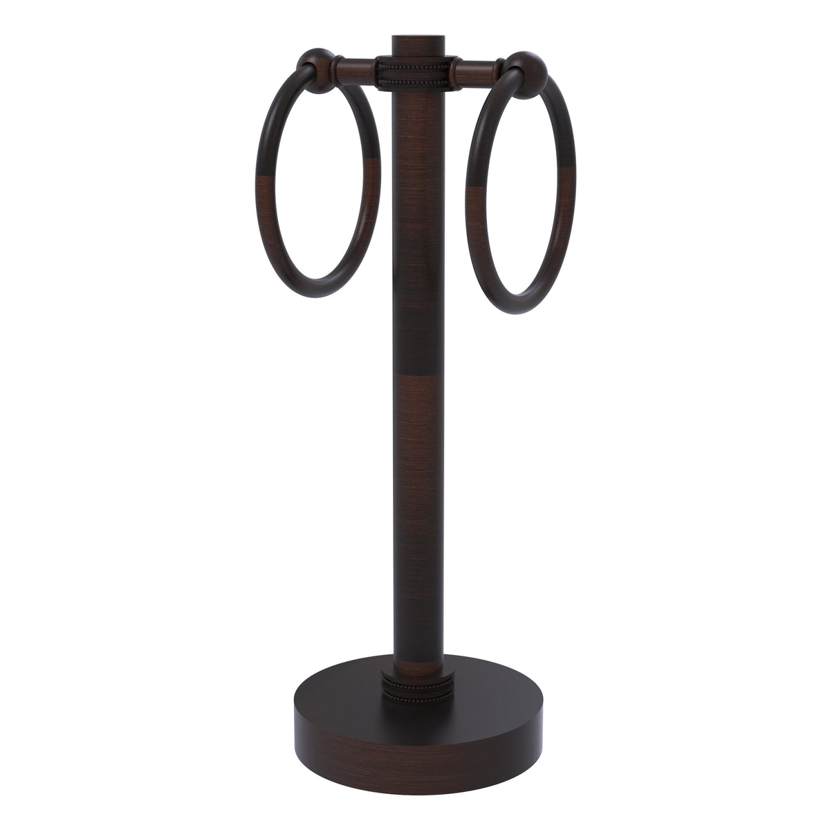 Vanity Top 2 Towel Ring Guest Towel Valet