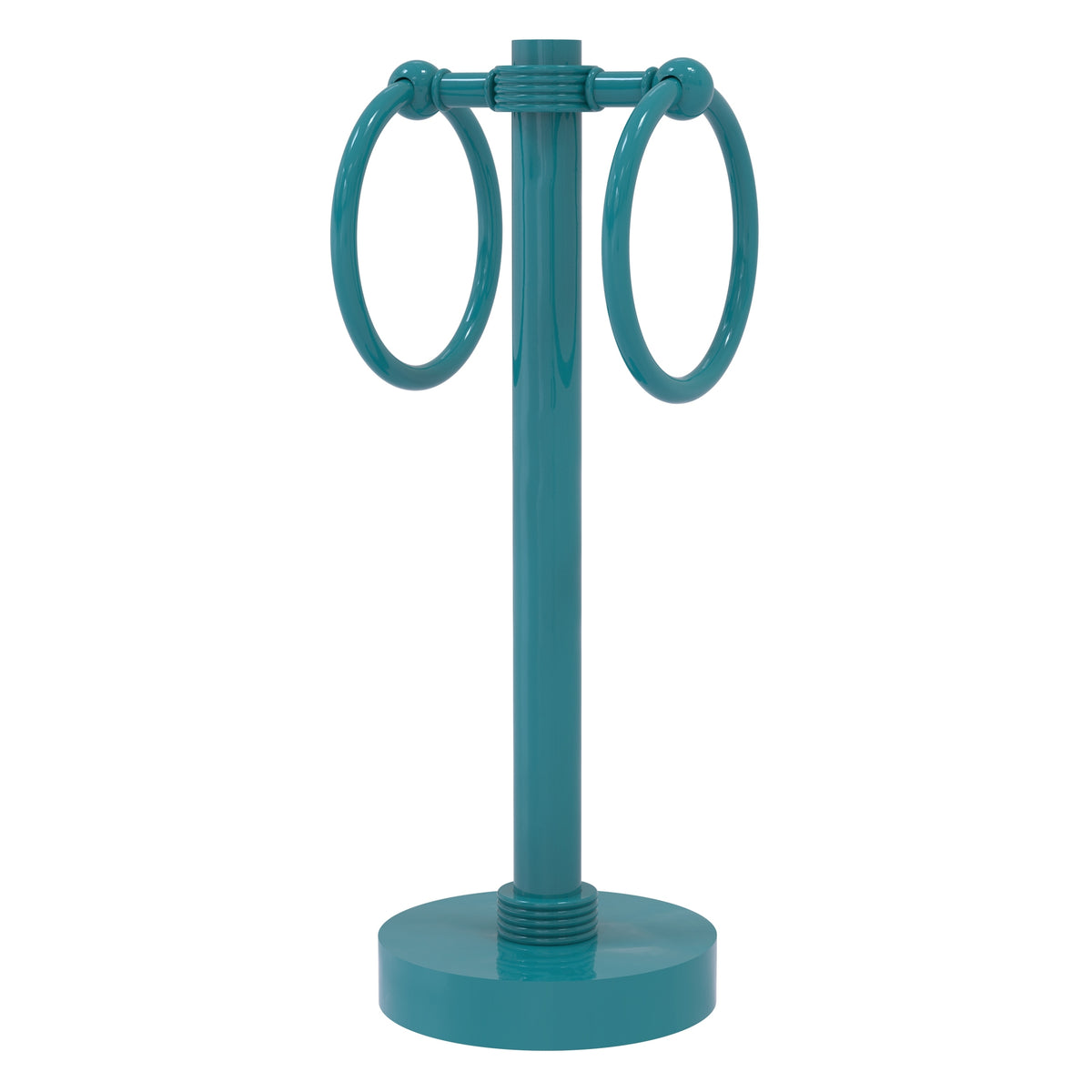 Vanity Top 2 Towel Ring Guest Towel Valet