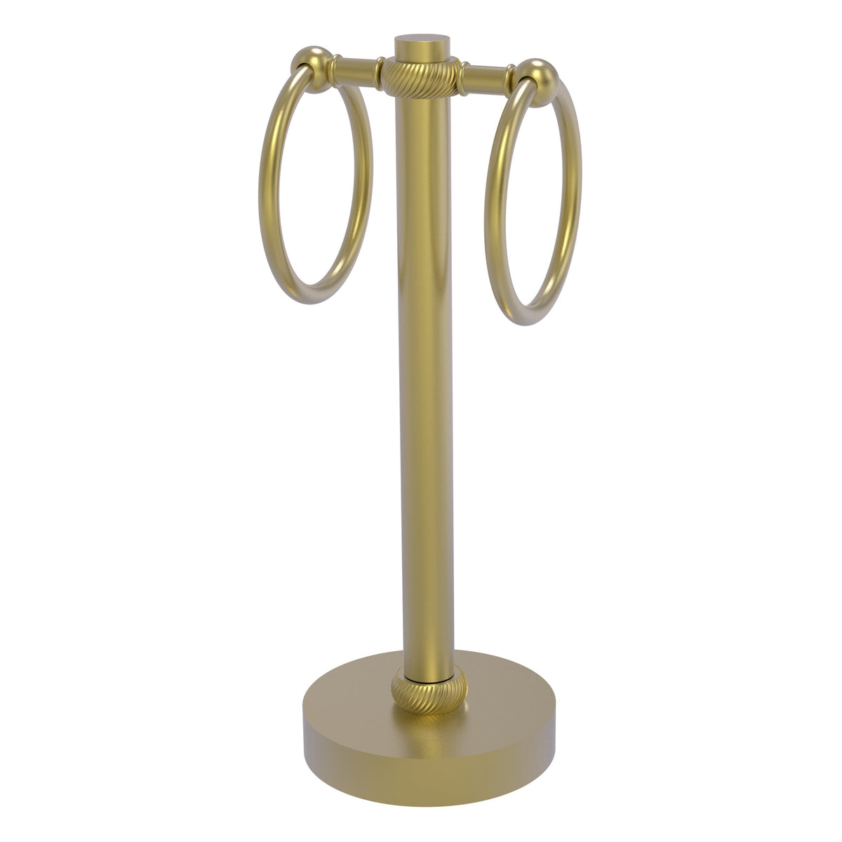 Vanity Top 2 Towel Ring Guest Towel Valet