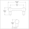 3 Inch Cabinet Pull
