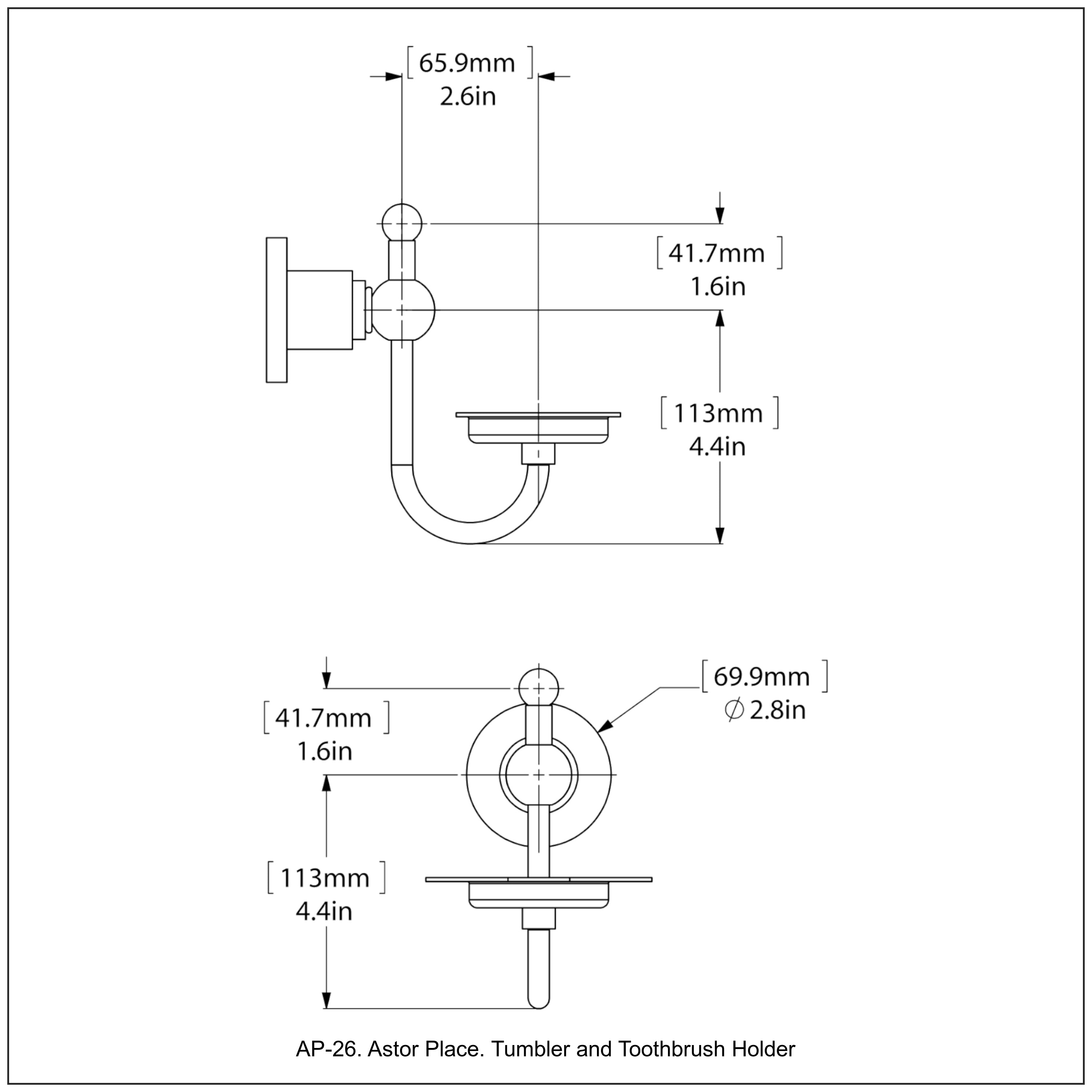 Tumbler and Toothbrush Holder