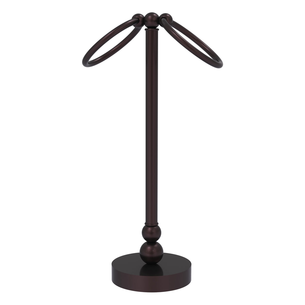 Vanity Top 2 Towel Ring Guest Towel Valet