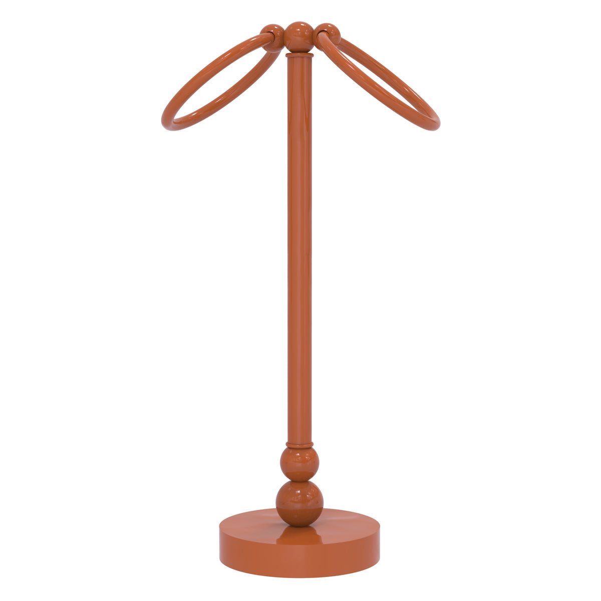 Vanity Top 2 Towel Ring Guest Towel Valet
