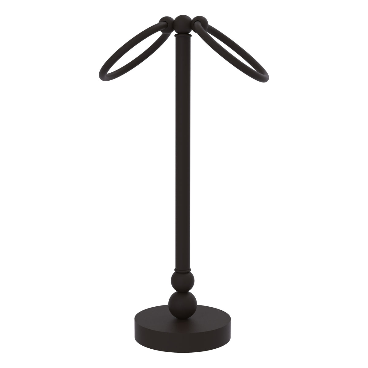 Vanity Top 2 Towel Ring Guest Towel Valet