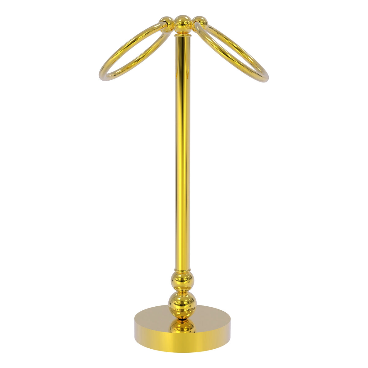 Vanity Top 2 Towel Ring Guest Towel Valet