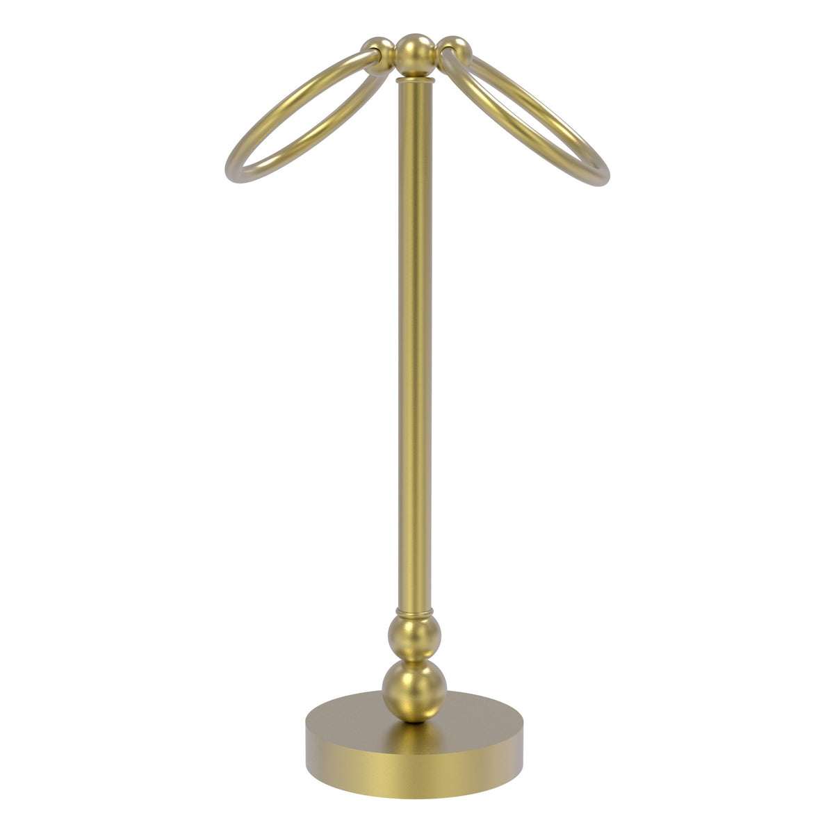 Vanity Top 2 Towel Ring Guest Towel Valet