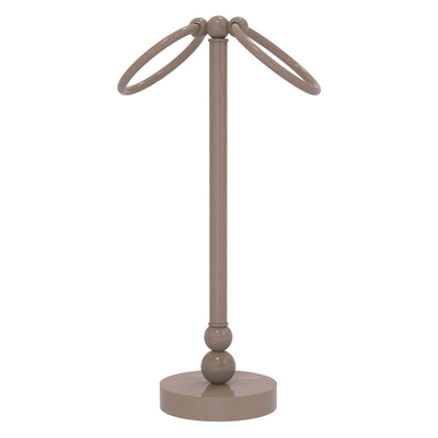 Vanity Top 2 Towel Ring Guest Towel Valet