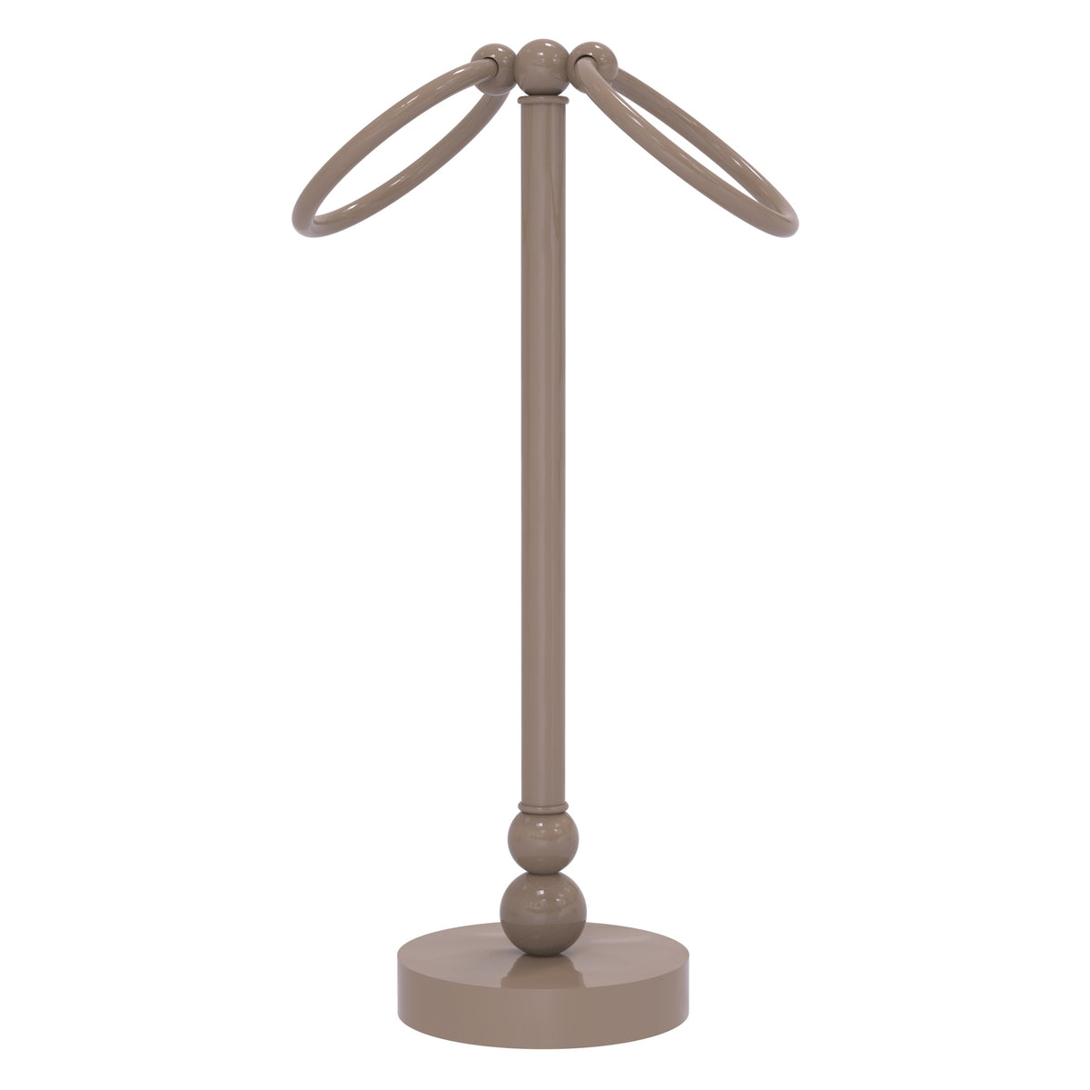 Vanity Top 2 Towel Ring Guest Towel Valet
