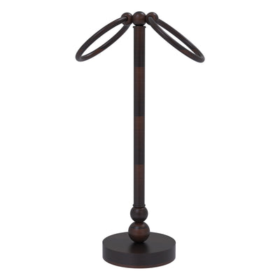 Vanity Top 2 Towel Ring Guest Towel Valet