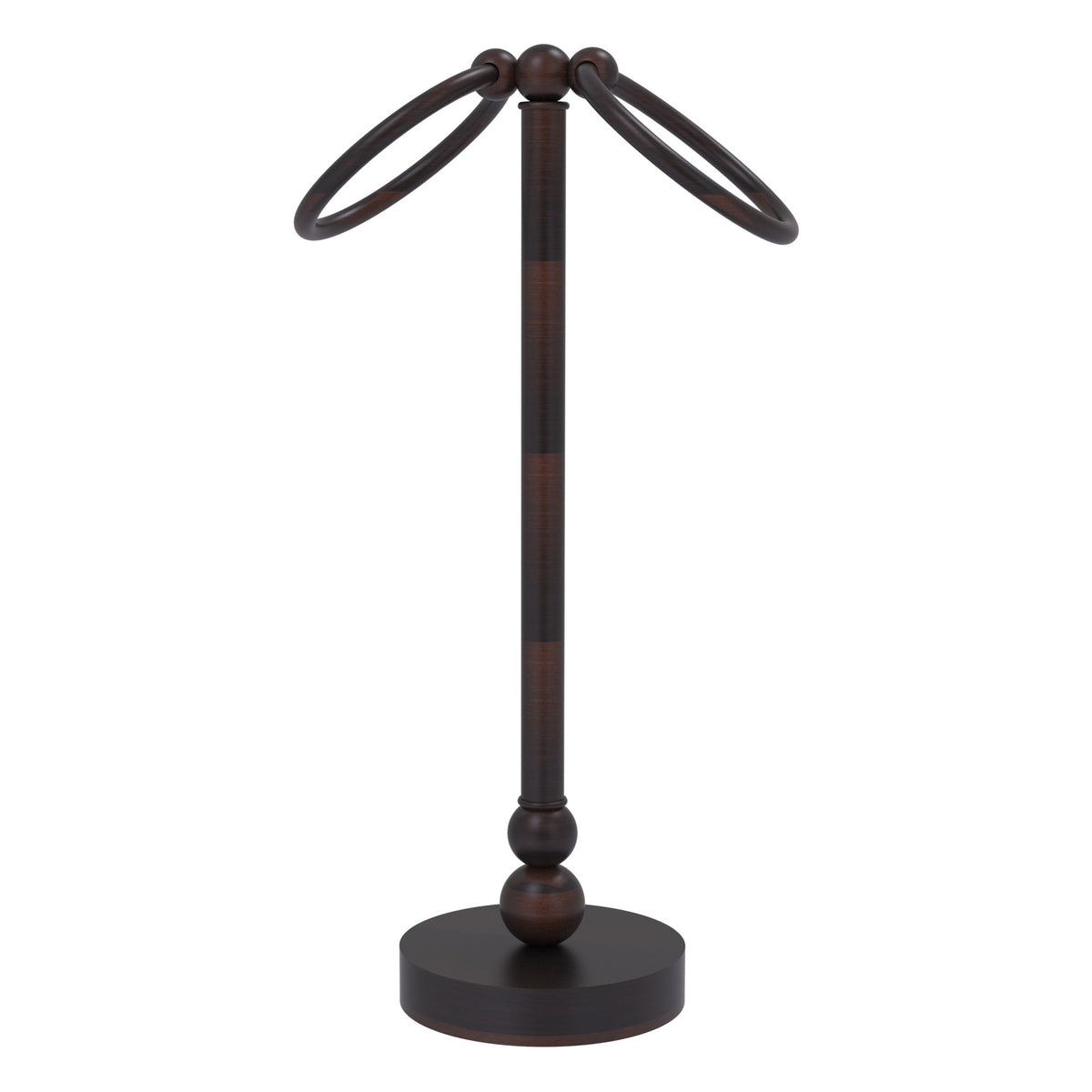Vanity Top 2 Towel Ring Guest Towel Valet