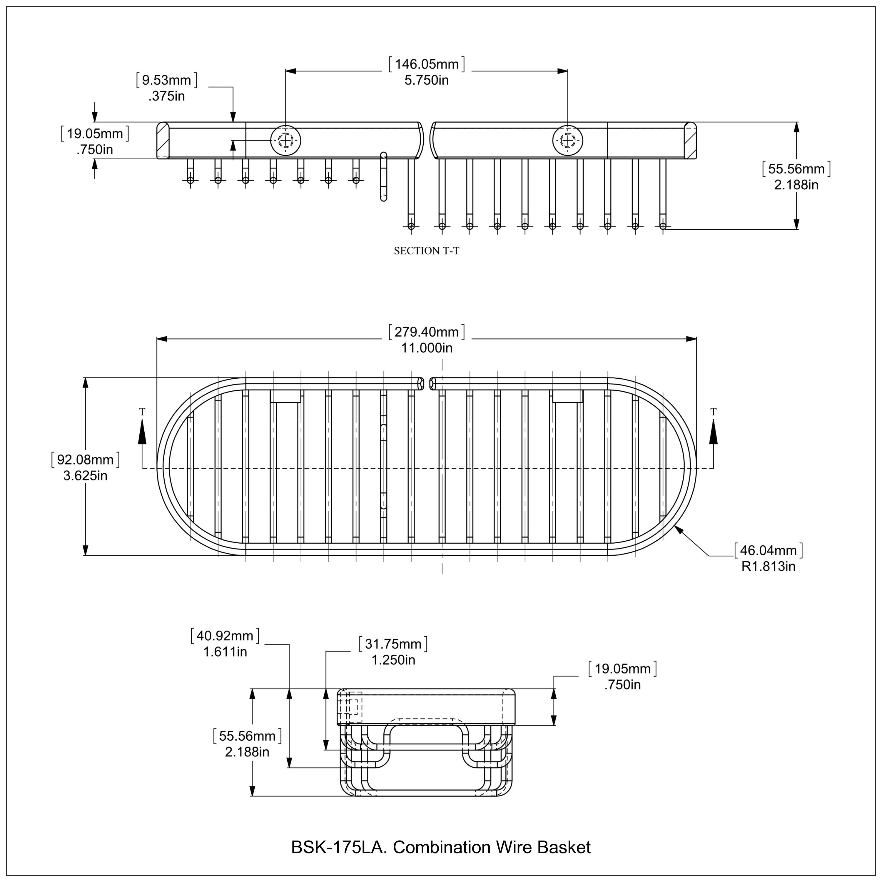 Combination Wire Basket