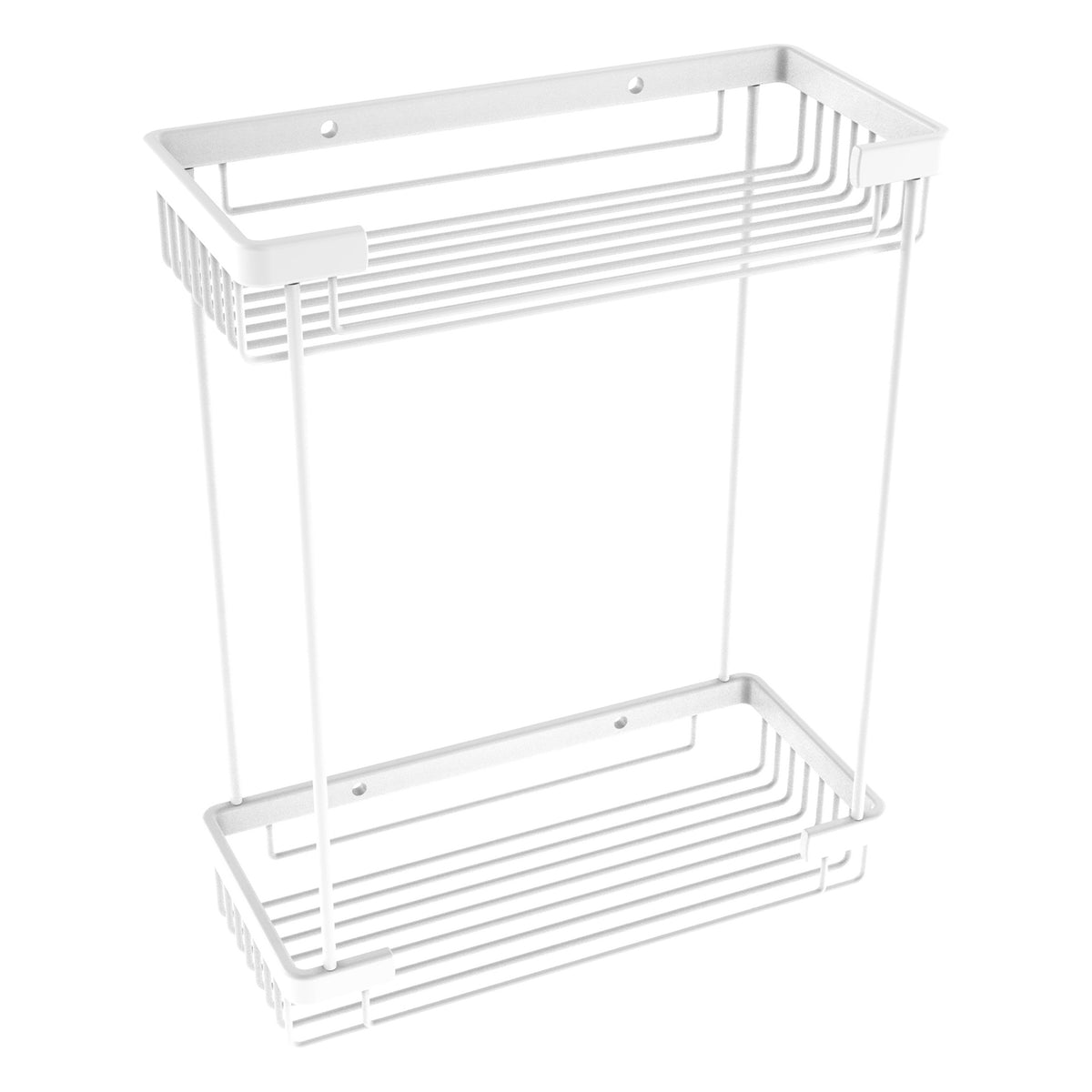 Double Tier Rectangular Toiletry Shower Basket