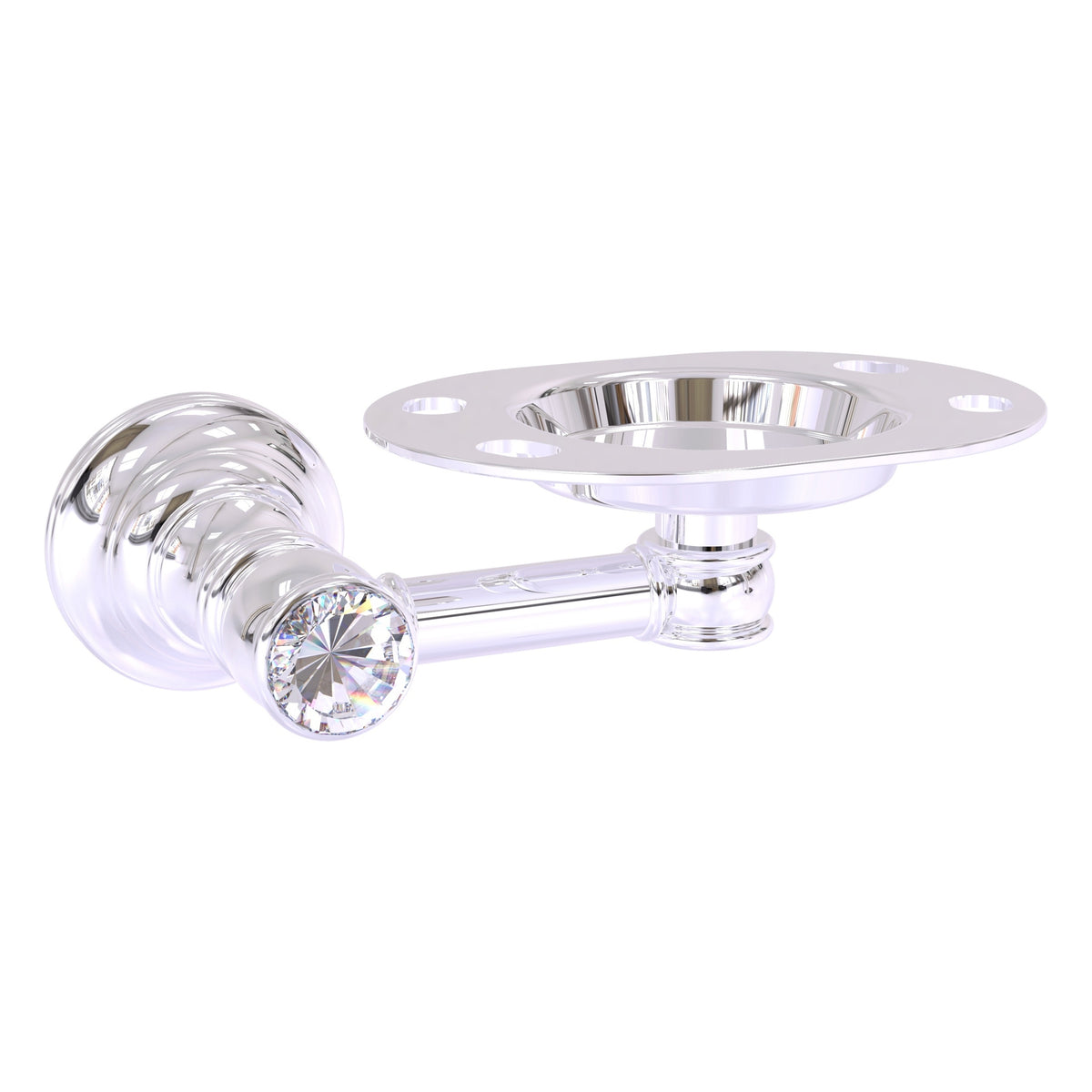 Carolina Crystal Collection Tumbler and Toothbrush Holder