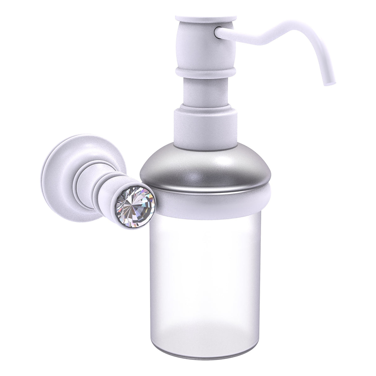 Carolina Crystal Collection Wall Mounted Soap Dispenser