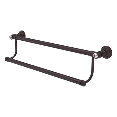 Carolina Crystal Collection Double Towel Bar