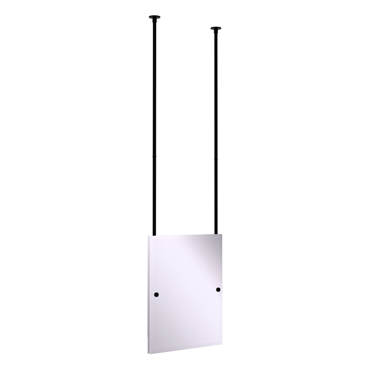 Frameless Rectangle Ceiling Hung Mirror