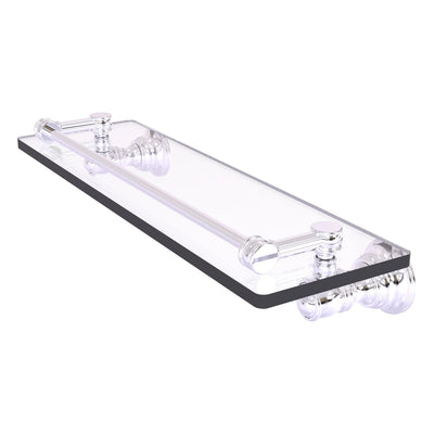 Carolina Collection Glass Shelf with Gallery Rail