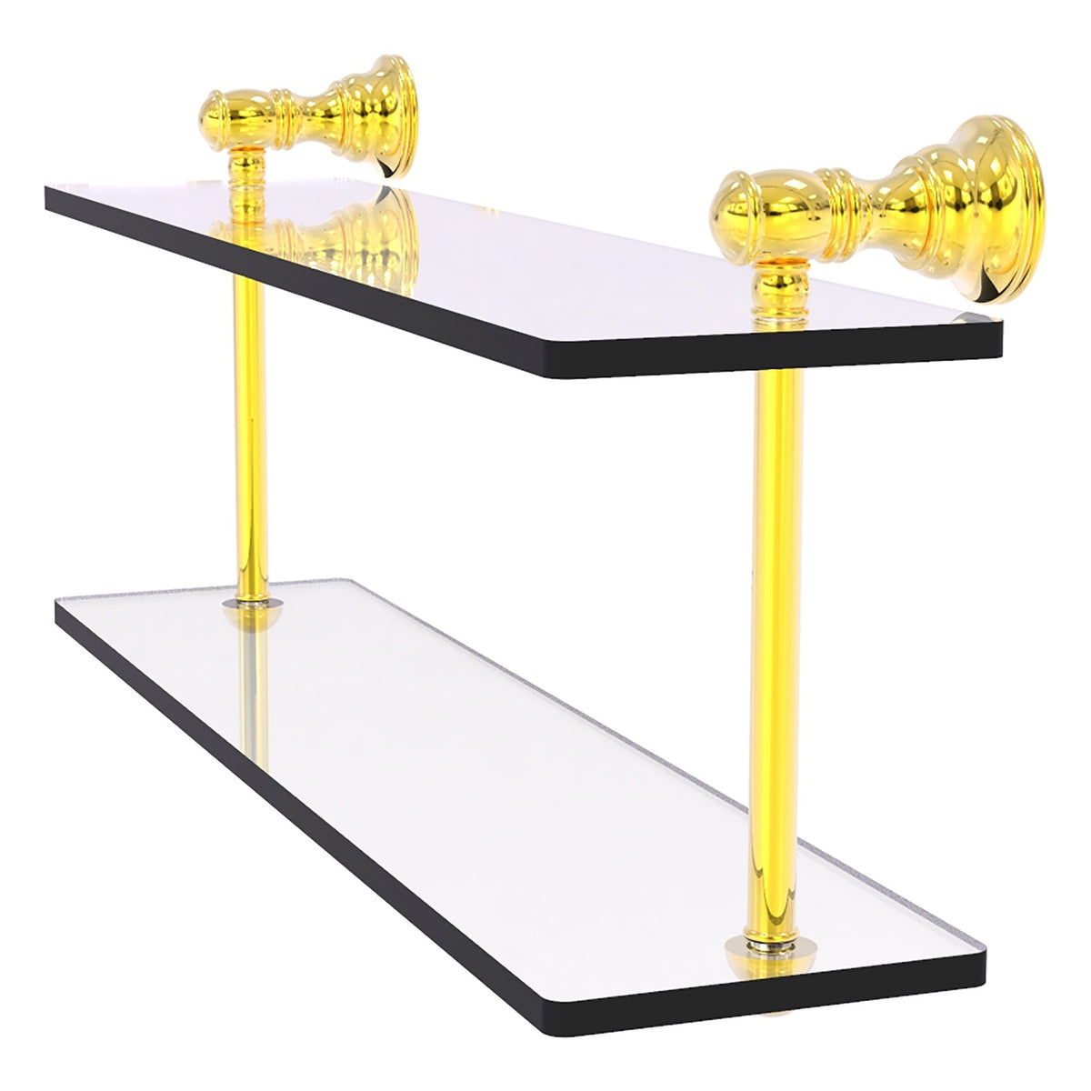 Carolina Collection Two Tiered Glass Shelf