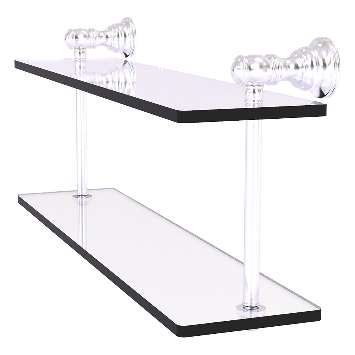 Carolina Collection Two Tiered Glass Shelf