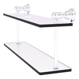 Carolina Collection Two Tiered Glass Shelf