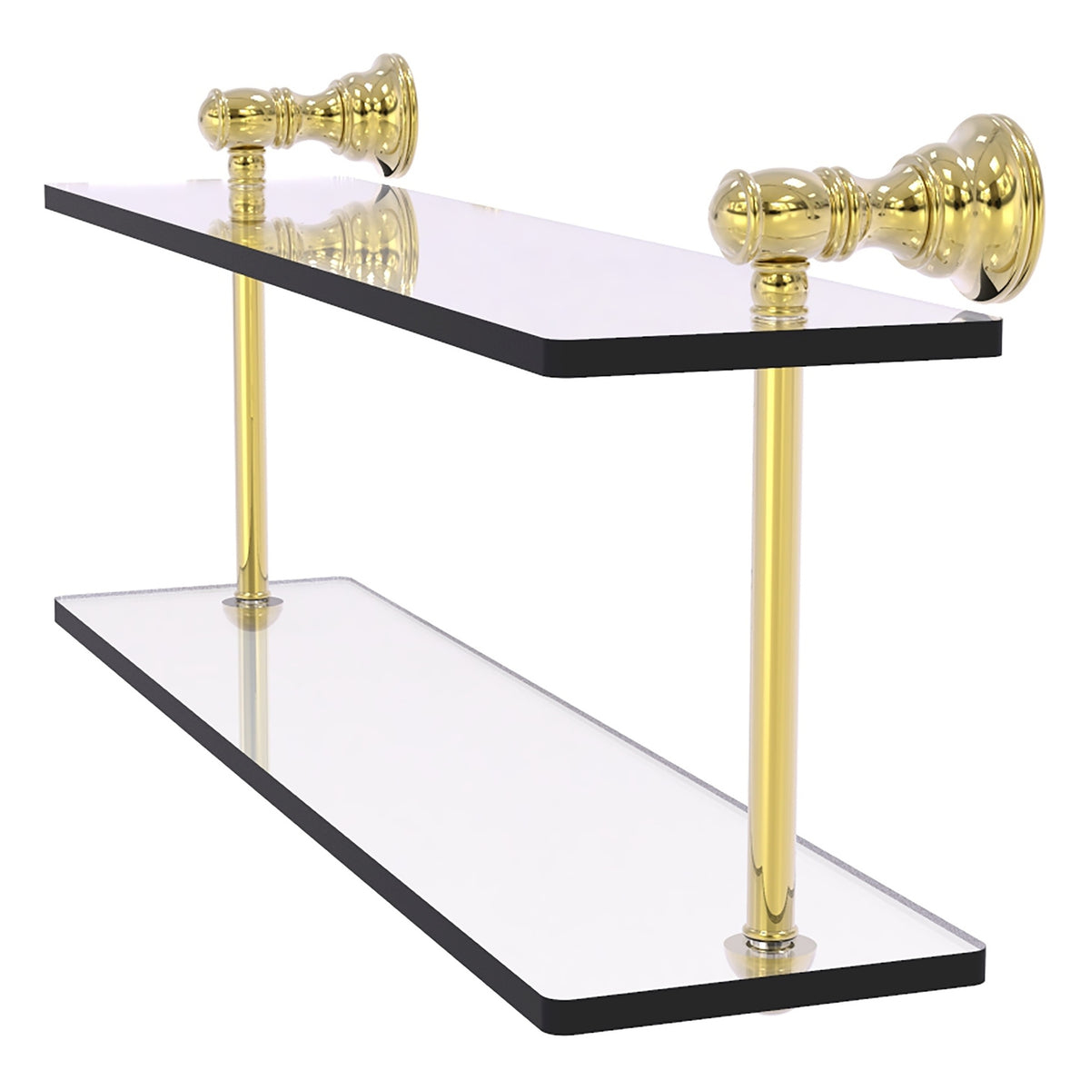 Carolina Collection Two Tiered Glass Shelf