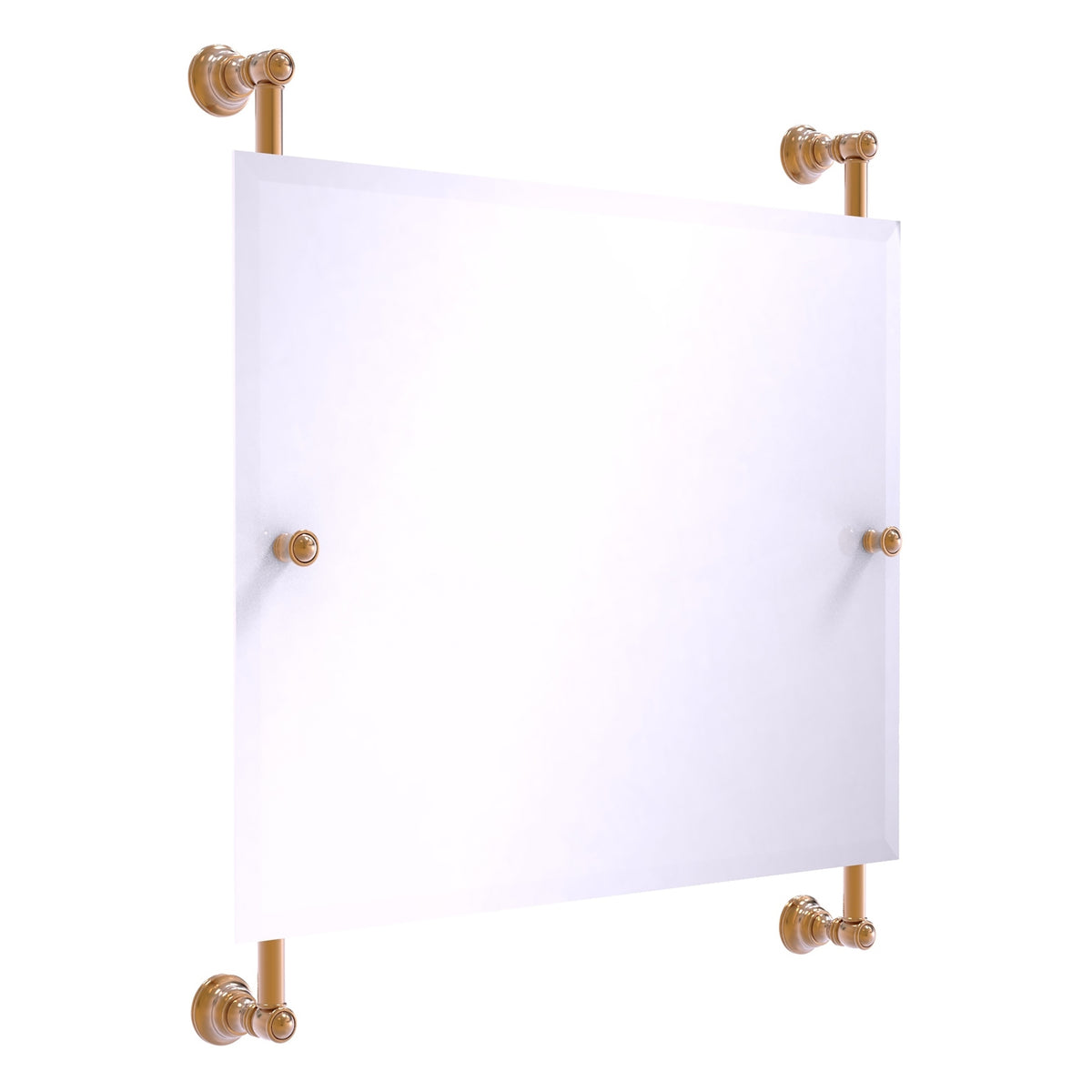Carolina Landscape Rectangular Frameless Rail Mounted Mirror