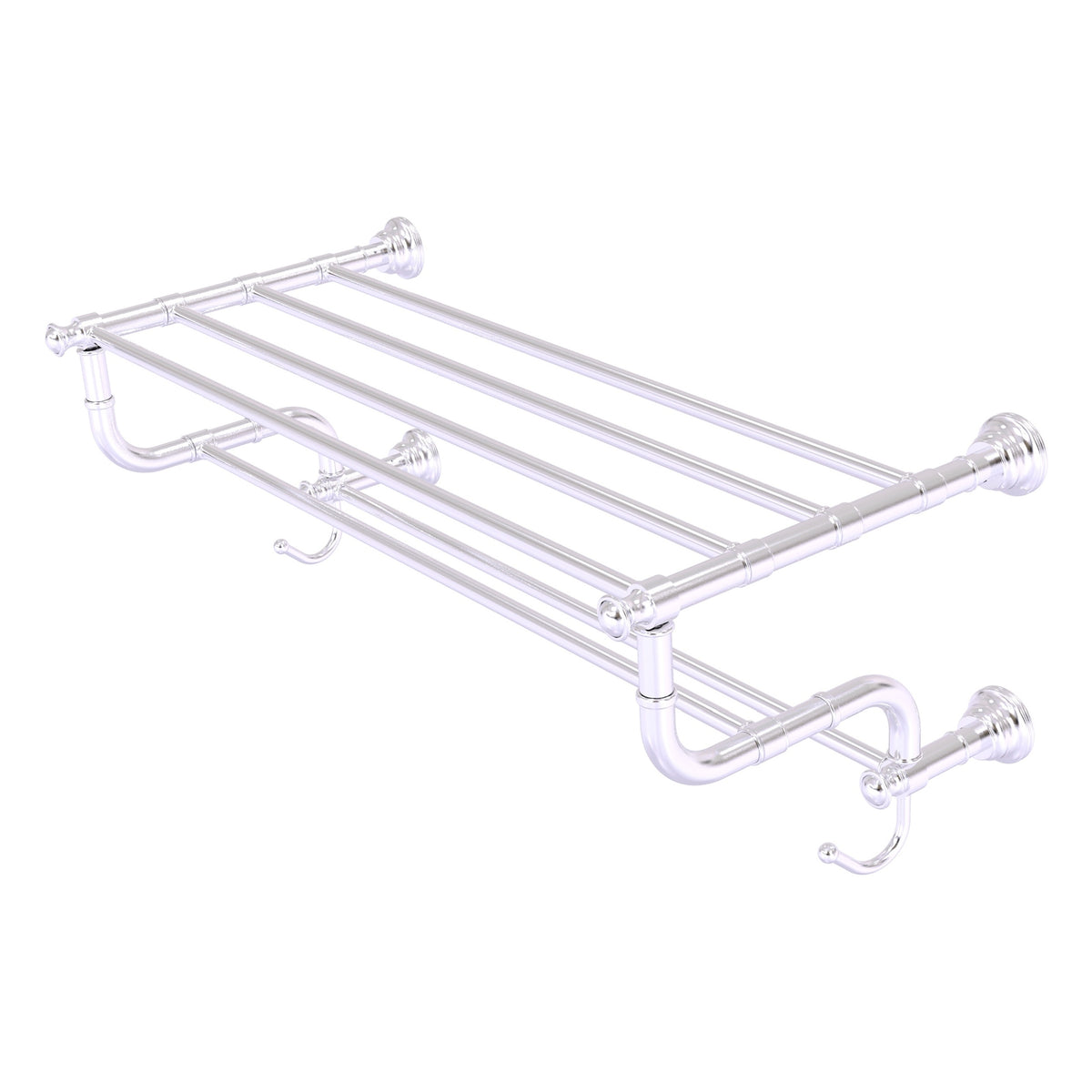 Carolina Collection Towel Shelf with Double Towel Bar
