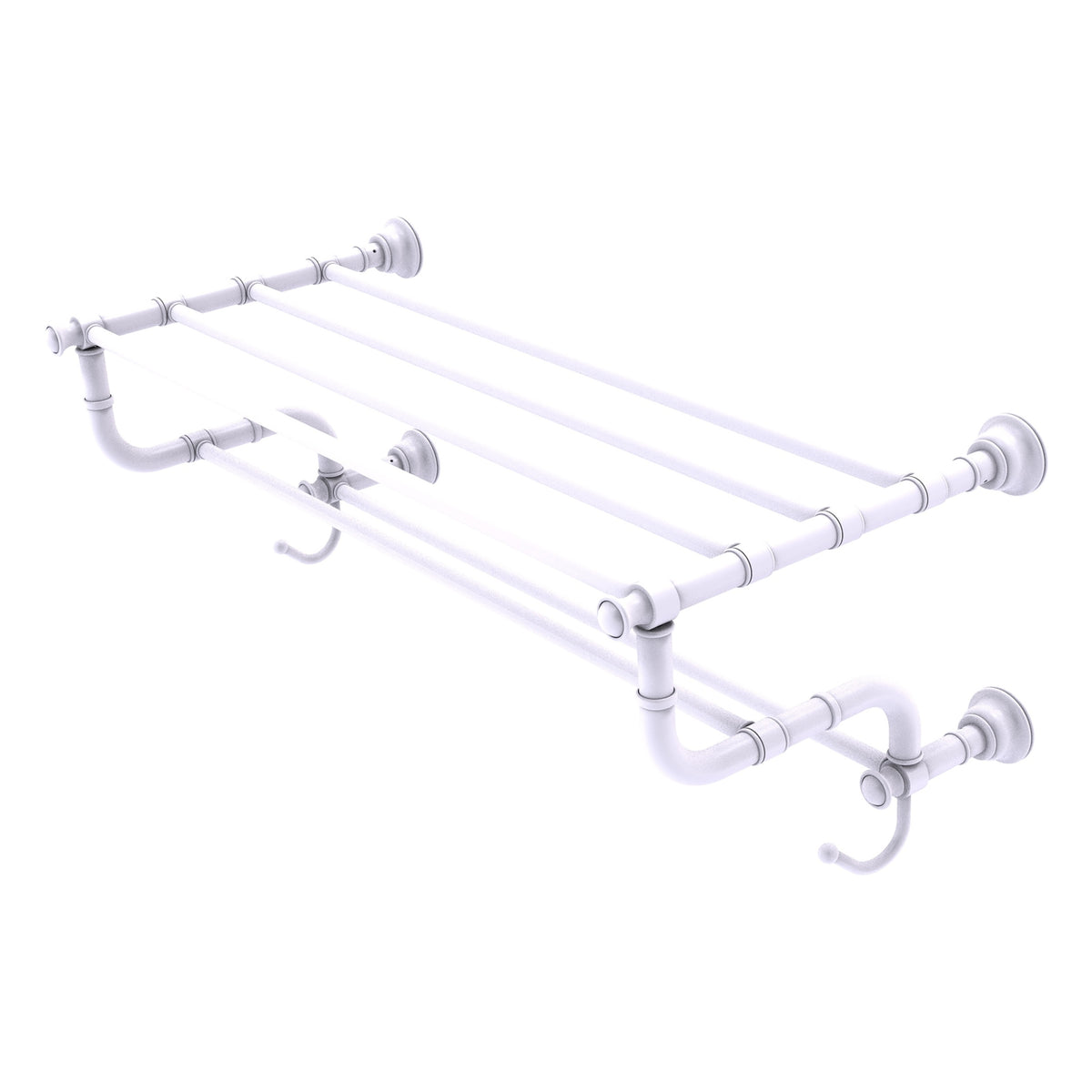 Carolina Collection Towel Shelf with Double Towel Bar