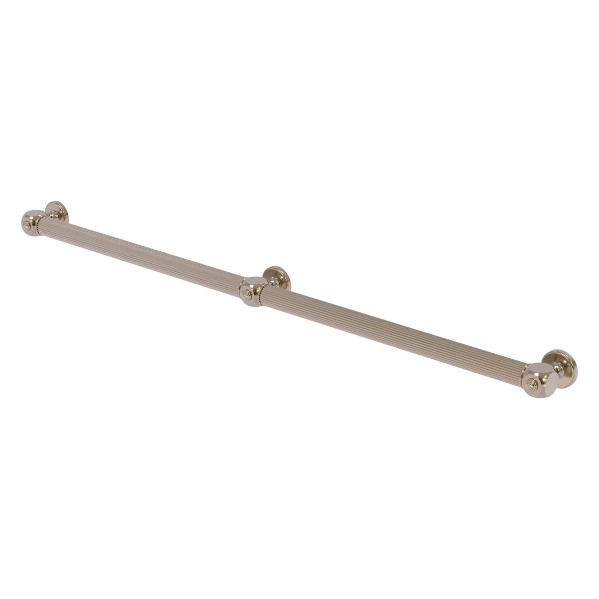 Cube Design Reeded 3 Post Grab Bar - 42 inch