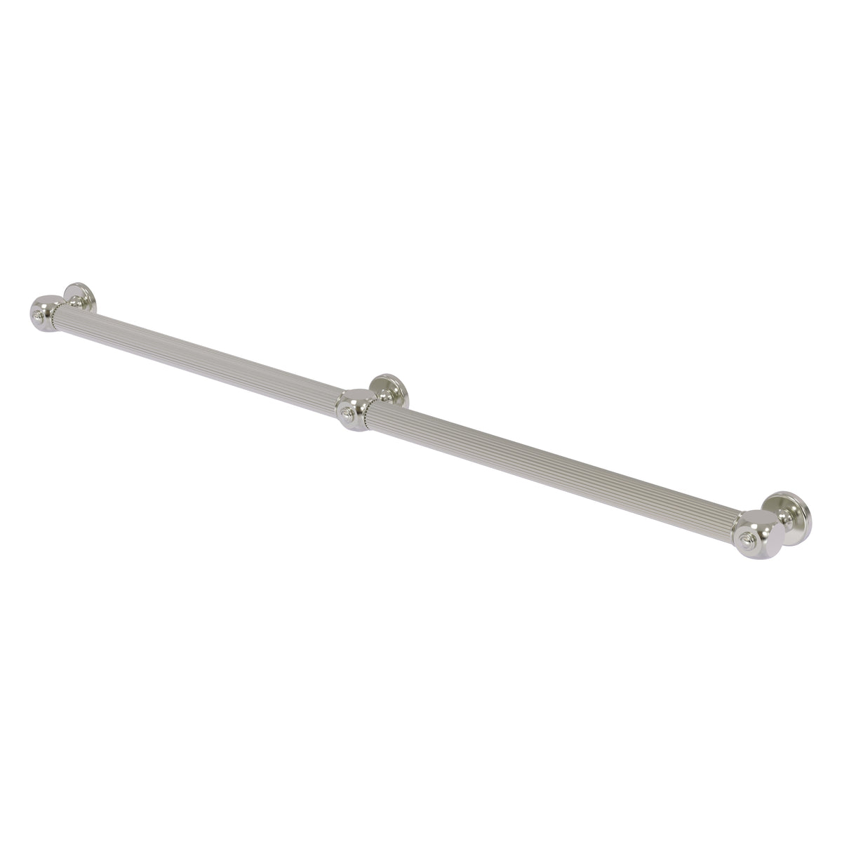 Cube Design Reeded 3 Post Grab Bar - 42 inch