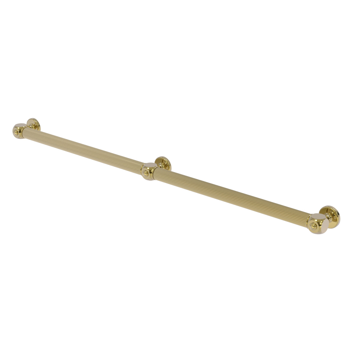 Cube Design Reeded 3 Post Grab Bar - 42 inch
